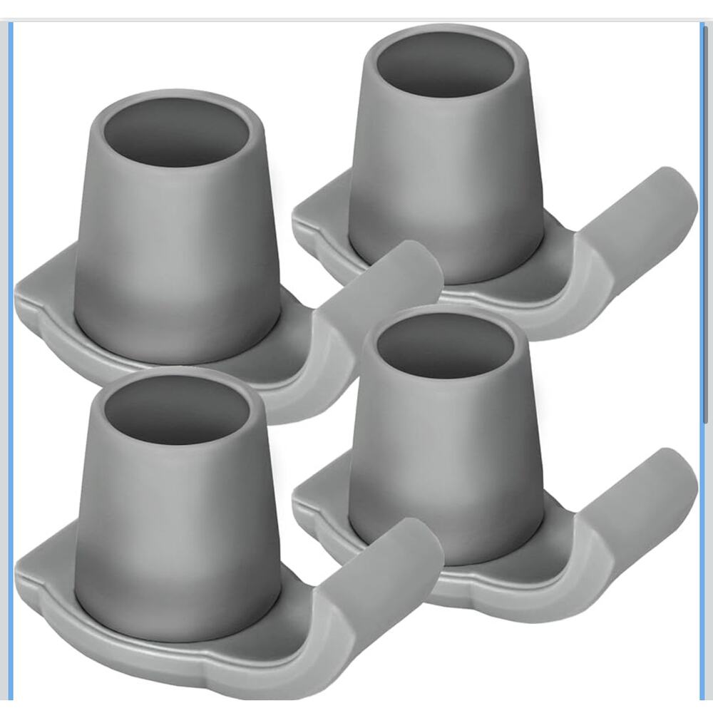 New: 4 Pack Walker Skis Glides for Folding‎ Walkers, Essentials Universal Walker